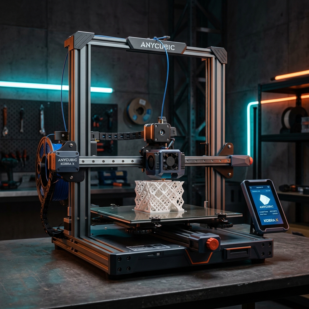 Impressora 3D Anycubic Kobra X Multicolorida